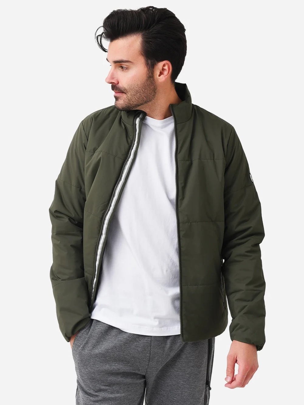 Vuori Men's Echo insulated grey blue  Jacket